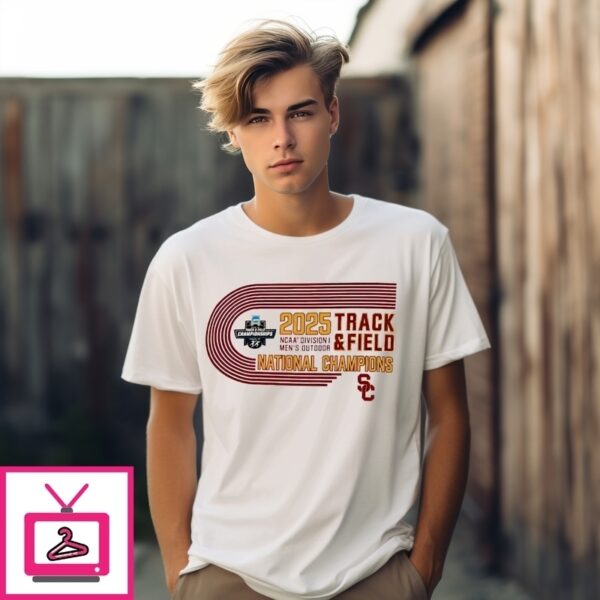 Usc Trojans Ncaa Men’S Outdoor Track And Field National Champions 2025 T-Shirt