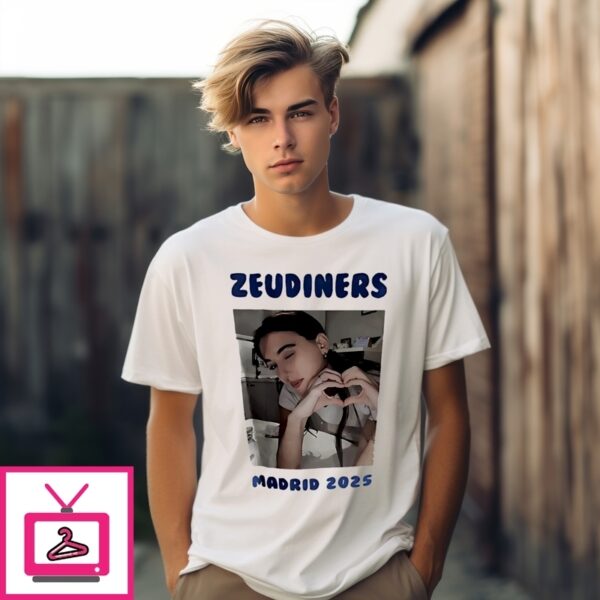 Zeudiners Madrid 2025 Zeudi Di Palma Myself Heart Hand T-Shirt