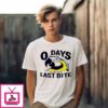 0 Days Since Last Bite Parrot Humor Nonprofit Attire T-Shirt 5
