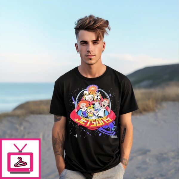 1990 The Jetsons Spaceship Cartoon T-Shirt