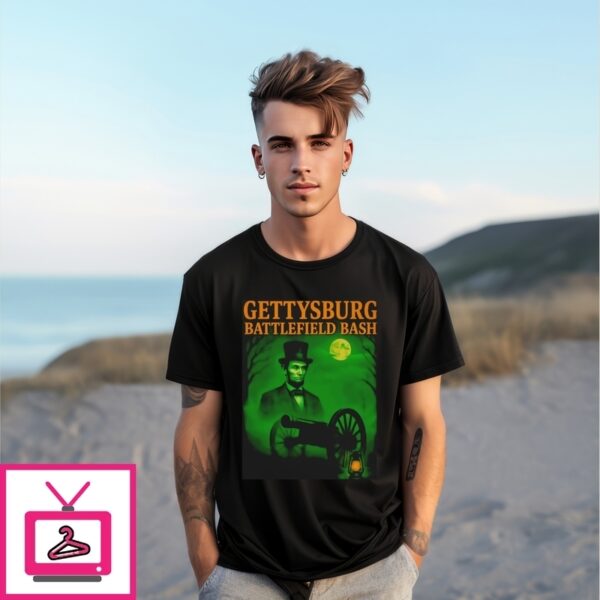 Abraham Lincoln Gettysburg Battlefield Bash T-Shirt