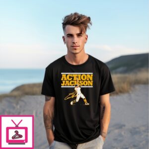 Action Jackson Chourio Baseball Signature T-Shirt