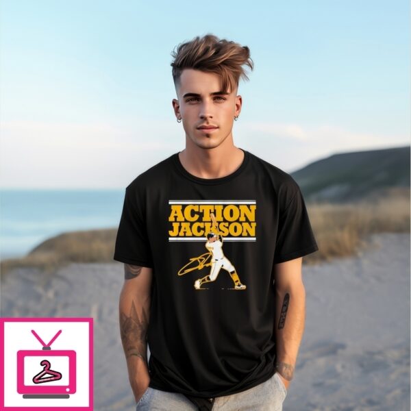 Action Jackson Chourio Baseball Signature T-Shirt