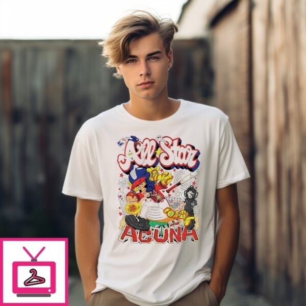 All-Star Mlb 2025 Caricature T-Shirt