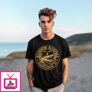 Alligator Alcatraz Florida Everglades Parody T-Shirt