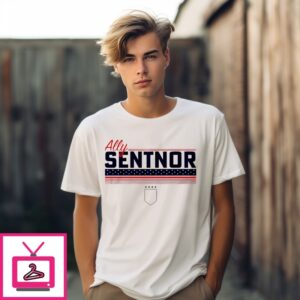 Ally Sentnor Stripe Uswntpa Utah Royals T-Shirt