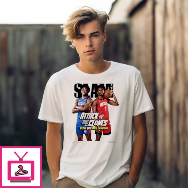 Amen And Ausar Thompson Attack Of The Clones Slam T-Shirt