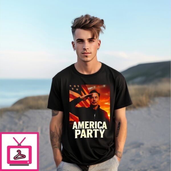 American Party Elon Musk Vintage T-Shirt