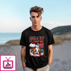 Barry Bonds 25 Goat San Francisco Giants Comic T-Shirt