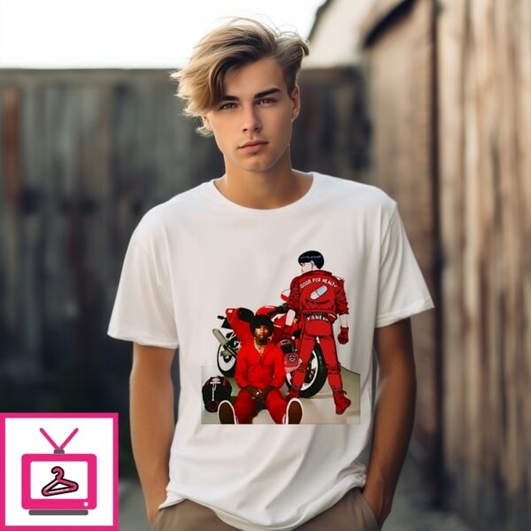 Biker Tory Lanez  X Anime T-Shirt
