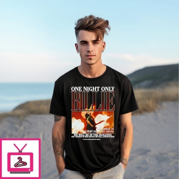 Billie Eilish One Night Only Billie Concert Tribute T-Shirt