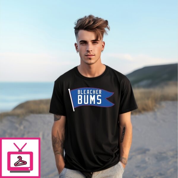 Bleacher Bums Chicago Cubs Electric T-Shirt