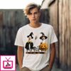 Boo Ghost Goose Witch Halloween T-Shirt