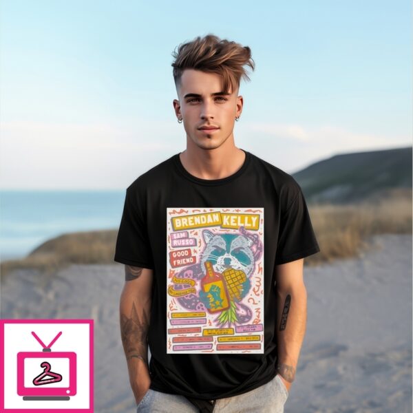 Brendan Kelly Sam Russo Good Friend 2025 No Gods No Garbage Men Concerts Poster T-Shirt