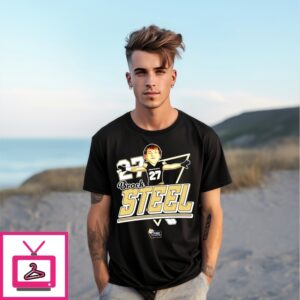 Brock Steel Montana State Bobcats Caricature ’25 T-Shirt
