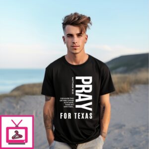 Bundle Pray For Texas Hill Country Floods T-Shirt