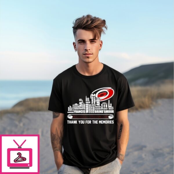 Carolina Hurricanes Thank You For The Memories T-Shirt