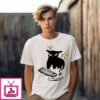 Caseoh Games Wearing Kittyuhhh Black Cat T-Shirt