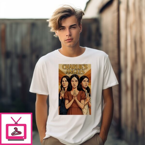 Charlie’S Angels Cartoon T-Shirt