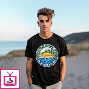 Chattahoochee Tailwater Fishing T-Shirt