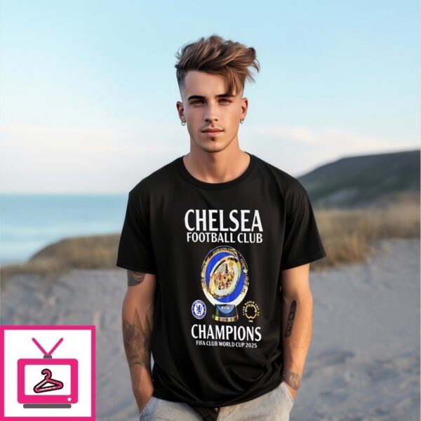 Chelsea Fc Champions Fifa Club World Cup 2025 T-Shirt