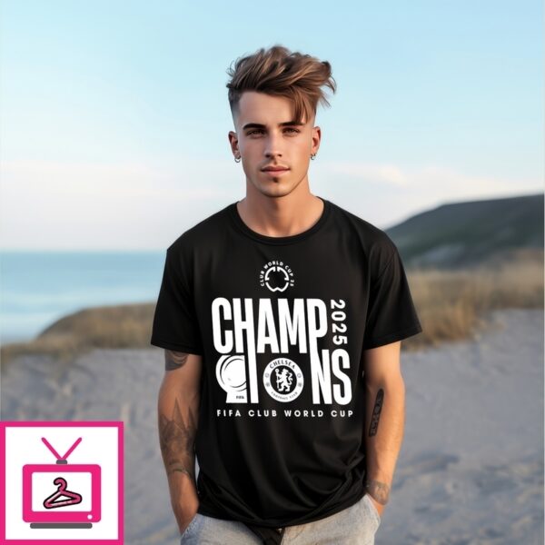 Chelsea Fifa Club World Cup Champions 2025-26 T-Shirt