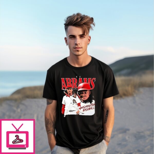 Cj Abrams Vintage Washington Graphic T-Shirt