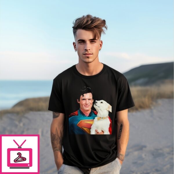 Clark Kent And Krypto The Superdog T-Shirt