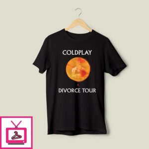 Coldplay Divorce Tour Andy Byron And Kristin Cabot T-Shirt