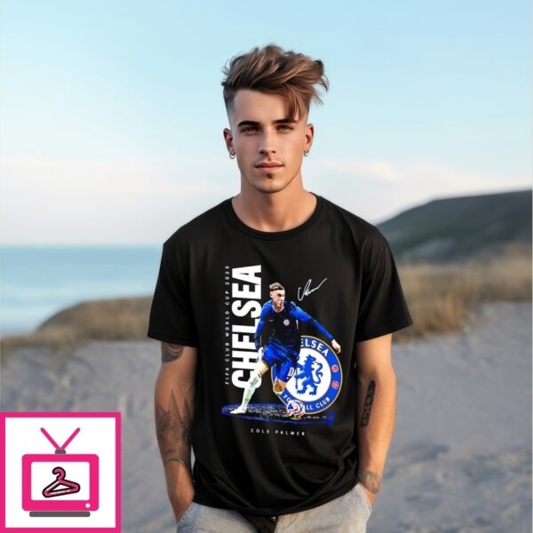 Cole Palmer 10 Chelsea 2025-26 The Hero Fifa Club World Cup Signature T-Shirt