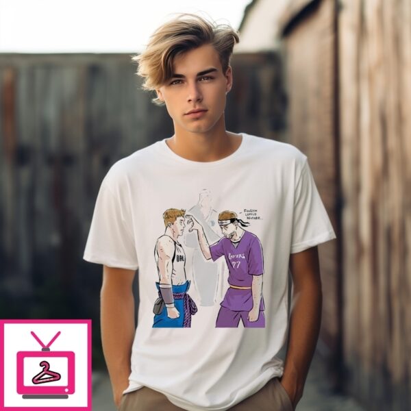 Cooper Flagg X Luka Doncic Sasuke Itachi Naruto Parody T-Shirt