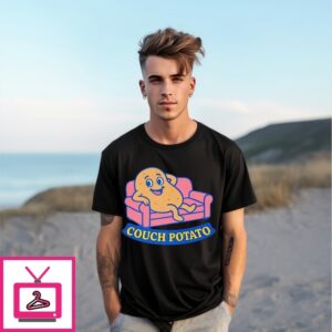 Couch Potato Lazy Day Humor T-Shirt