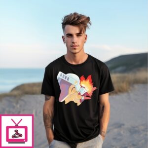 Cyndaquil Knight Pokemon T-Shirt
