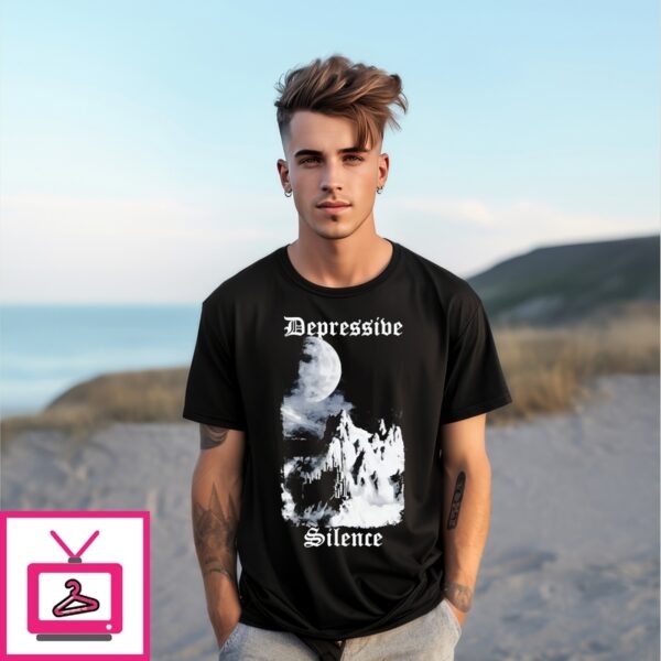 Depressive Silence Mourning T-Shirt