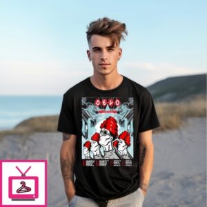 Devo 50 Years Of De-Evolution Continued 2025 Tour New T-Shirt