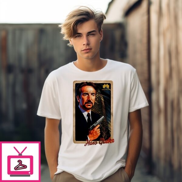 Die Hard Hans Gruber Graphic T-Shirt