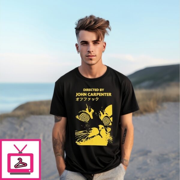 Directed By John Carpenter Cat T-Shirt