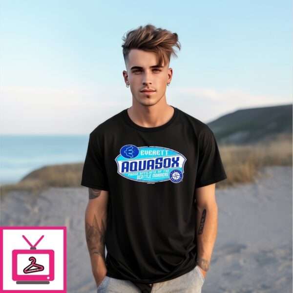 Everett Aquasox Proud Affiliate Of The Seattle Mariners T-Shirt
