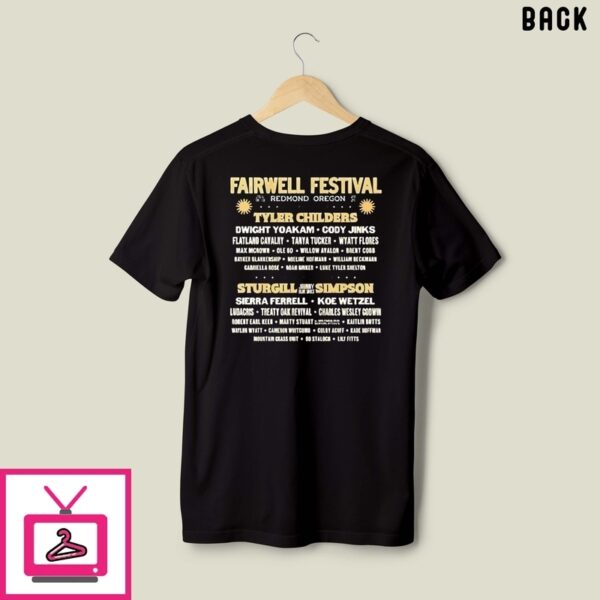 Fairwell Music Festival Oregon Lineup T-Shirt