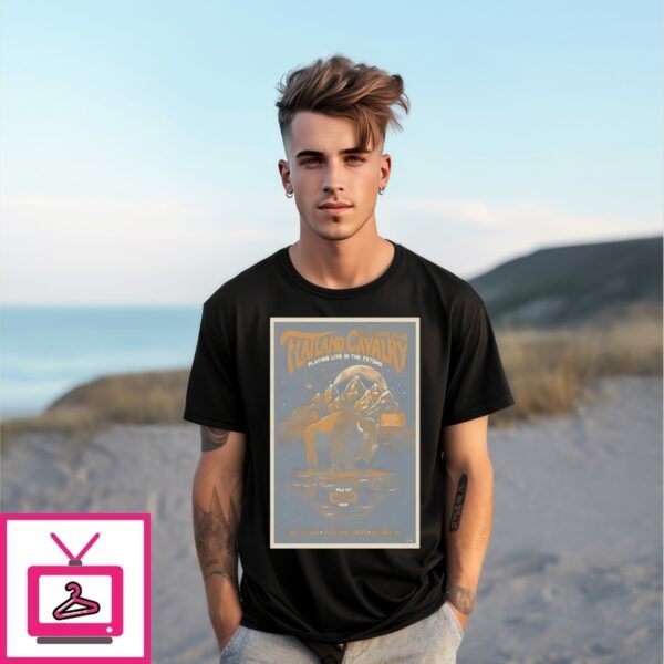 Flatland Cavalry July 27 2025 Jackson Wy Poster T-Shirt