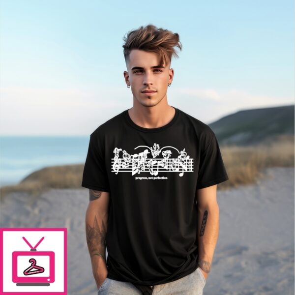 Flowerbed Progress Not Perfection T-Shirt