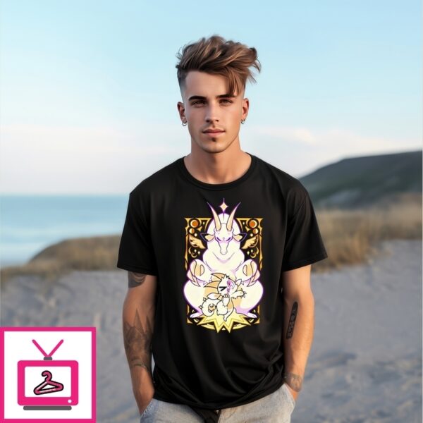 Fwench Fwy Angel Cartoon T-Shirt