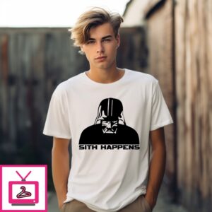 Hayden Christensen Darth Vader Sith Happens T-Shirt