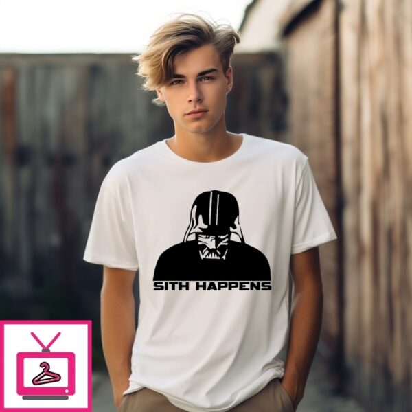 Hayden Christensen Darth Vader Sith Happens T-Shirt