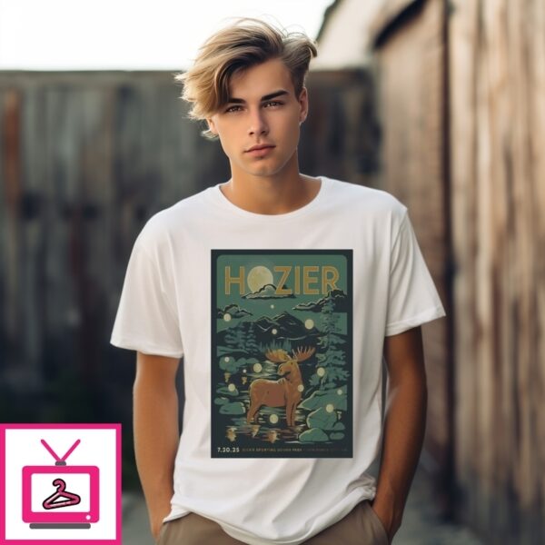 Hozier Jul 20 2025 Dick’S Sporting Goods Park In Commerce City Co Poster T-Shirt