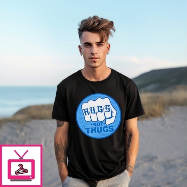 Hugs Not Thugs Hand T-Shirt