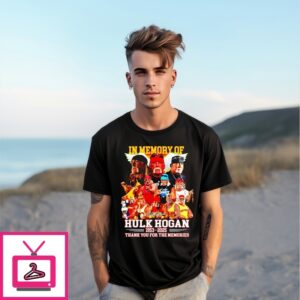 Hulk Hogan 1953 2025 In Memory Thank You Signature T-Shirt
