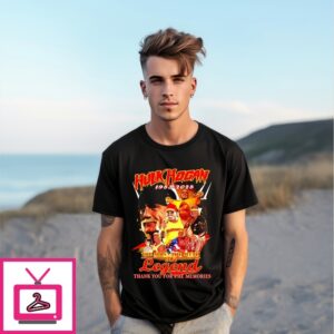 Hulk Hogan 1953 2025 The Man The Myth The Legend Thank You T-Shirt
