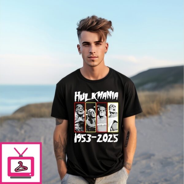 Hulk Hogan Hulkamania 1953-2025 Legends Never Die T-Shirt