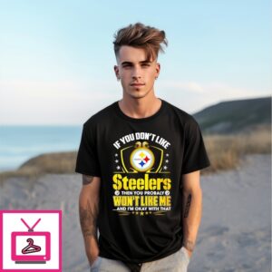 If You Don’T Like Pittsburgh Steelers Then You Probably Won’T Like Me T-Shirt